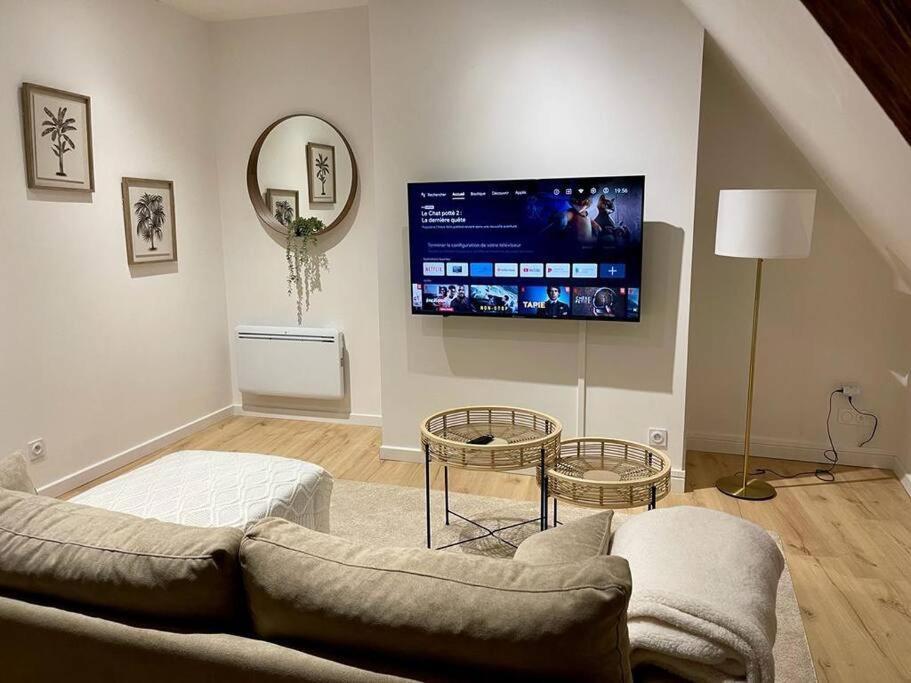 Appartement Cosy Centre Ville Saint-Amand-Mont-Rond Ngoại thất bức ảnh